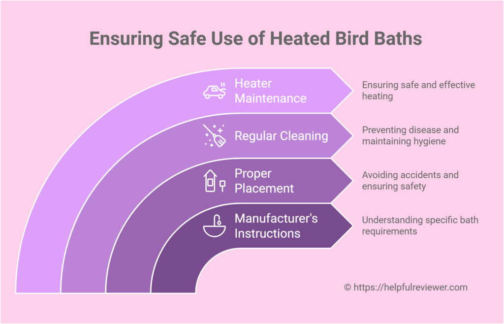 Ensuring Safe Use of Heated Bird Baths