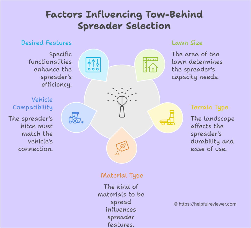 Factors Influencing Tow-Behind Spreader Selection