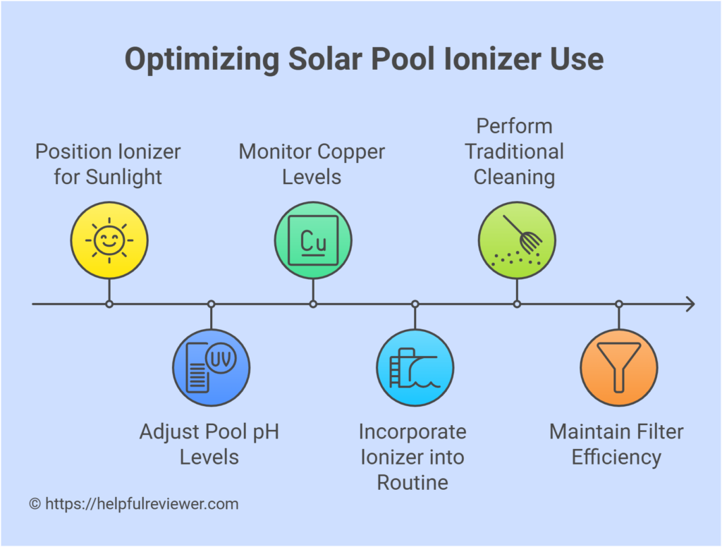 Optimizing Solar Pool Ionizer Use