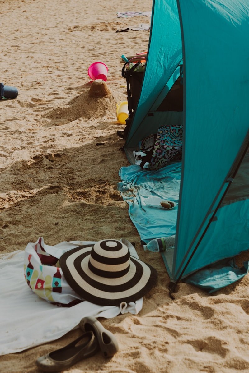 Baby beach tent