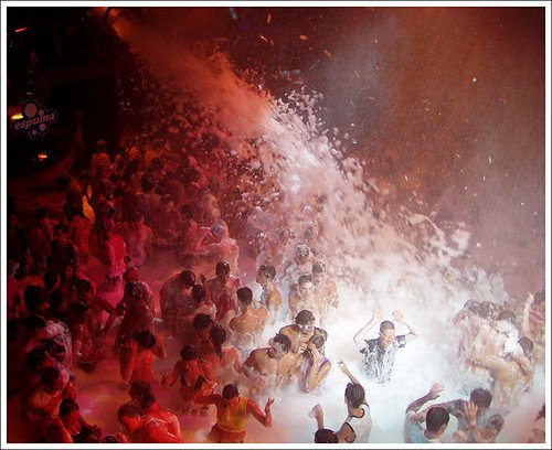 Foam Cannon party