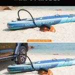 OutdoorMaster Shark 3 Paddle Board Pump - Fast Inflation & 4 Board Capacity